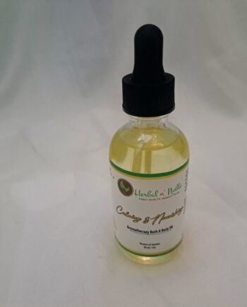Calming & Nourishing Aromatherapy Bath and Body Oil